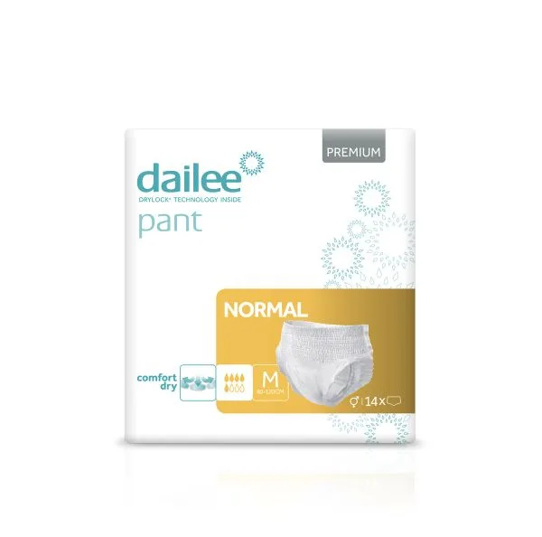 Трусы впитывающие для взрослых Dailee normal medium 14 шт