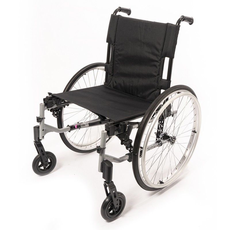 Кресло-коляска Action 2 (фиксированная спинка, литые колеса)