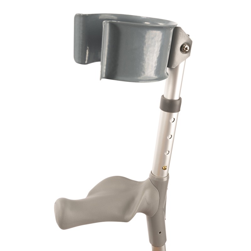 Костыль с анатомической ручкой 10081, левый (L)	, правый (R)