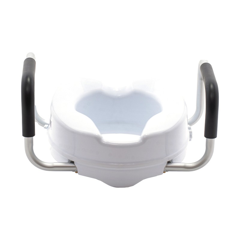 Насадка на унитаз 10529, с поручнями