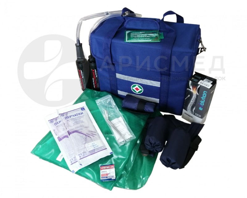 Укладка травматологическая УТ-822н/6 (с бандажами на кисть и палец)